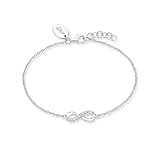 Eine hochwertige Beschichtung aus Rhodium schützt dieses Schmuckstück vor dem Anlaufen und verspricht somit lange glänzend schön zu bleiben