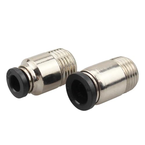 Conector neumático de rosca M3 con estructura redonda recta de alta precisión 6