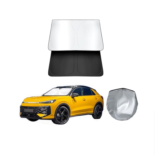 Pare-soleil pour pare-brise VW T-ROC blocage UV et fraîcheur