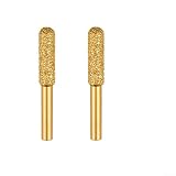 2PCS Diamant-Schleifstift 6mm Schaft für Metall Gravur(2PCS 8mm)