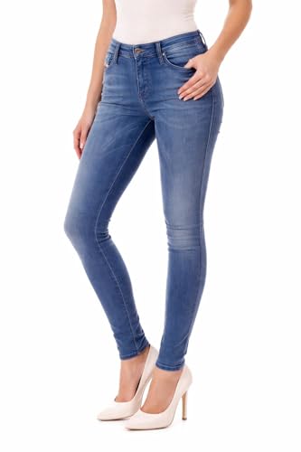 Jean slim femme Diesel Doris 0609Q idéal pour vos sorties urbaines