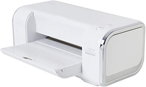 Sizzix Big Shot Switch Plus Starter Kit (White), Electric Die Cutting & Embossing Machine For Arts & Crafts, Card Making, Scrapbooking & Papercraft (9-Inch Opening) #TOP2