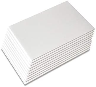Union Premium Foam Board 18 x 24 x 3/16" 10-Pack : Matte Finish High-Density Professional Use, Perfect for Presentations, Signboards, Arts and Crafts, Framing, Display (White, 18x24)