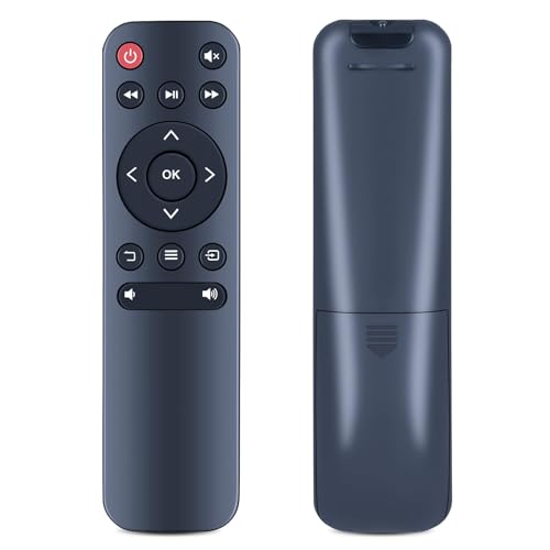 TCNOUMT Remote Control Replacement Compatible with NexiGo PI30 PJ20 PJ10 FUDONI ‎Aurora P3 ‎V7 R7 Roconia VISSPL ‎AKIYO O1 O8 YOTON Y3 YOWHICK/Roconia/YEZMEK ‎V7 Agreago V3 N1 Lumen HD Projector