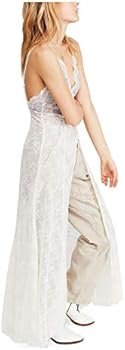Free People Women's Next to You Lace Maxi Dress (Ivory, X-Small) : Buy  Online at Best Price in KSA