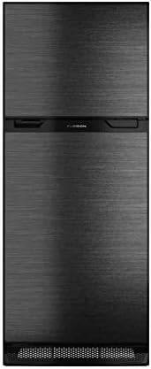 Furrion FCR10DCDTA-BL-BS Arctic 12v Refrigerator, Right Hinge, Black Stainless Steel
