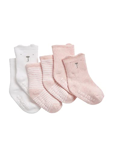 Gap Unisex Baby Organic Cotton First Favourite Socks, Light Pink Hthr 20874, 3-6 Months Us #TOP7