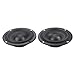 XpmEQQeve Passive Woofer Bass Radiator 3 Inch 92.5mm Low Frequency Auxiliary Speaker Unit 2PCS