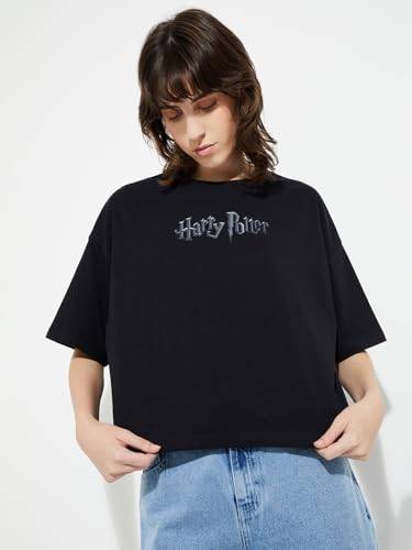 Image of Max URB N Women Harry Potter Boxy Fit T-Shirt