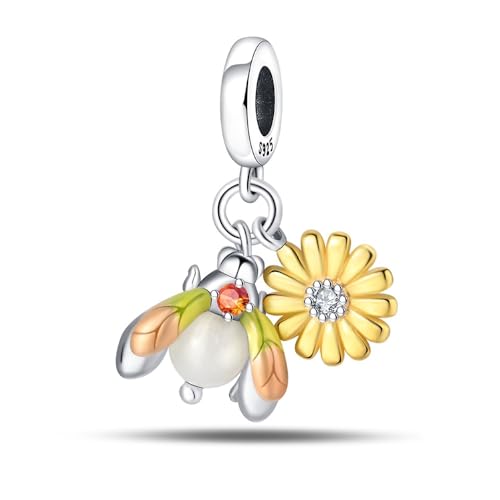 MICOO 925 Sterling Silver Charms for Bracelets and Necklaces,Evil Eye Dangle Pendants Butterfly Charms Mother's Day Gifts, Fashion Bead Charms Jewlery Gift for Women