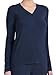 Produktbild Schiesser Damen Schlafshirt Langarm Modal mit Knopfleiste-Mix + Relax Pyjamaoberteil, blau_175478, 44