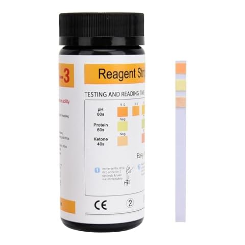 INVBIO Rapid Diagnostic Test-Strips 3 Parameters pH/Protein/Keto -100 Cnt. Cover