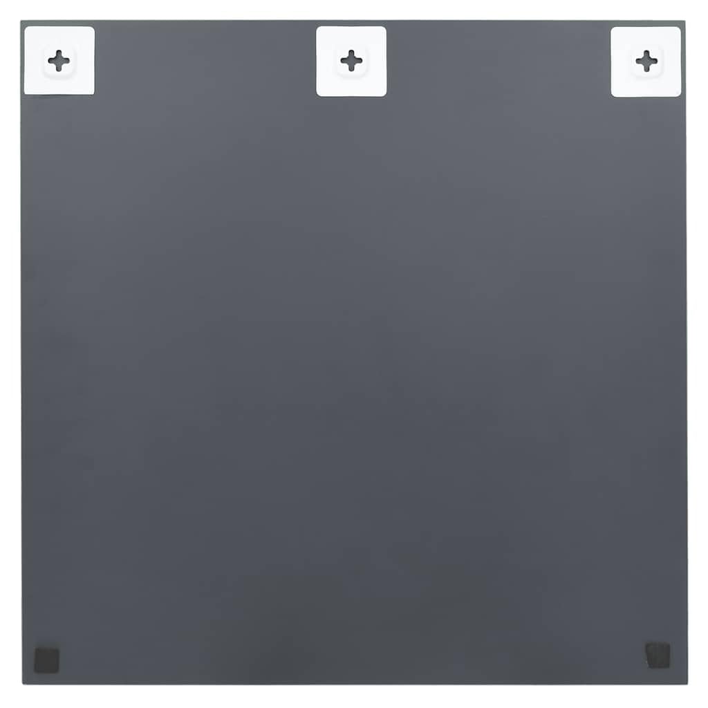 Lustro ścienne z oświetleniem LED, kwadratowe, 60 x 60 cm, szkło ze złączem USB, ciepła biel, zimna biel, do sypialni, salonu, łazienki, nowoczesne wzornictwo