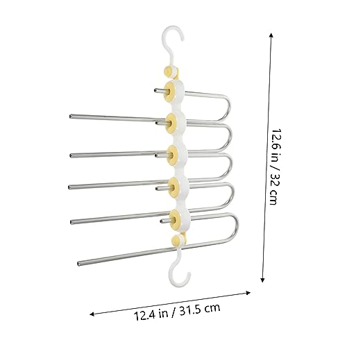 Porte-vêtements multifonctionnel en métal pour placard