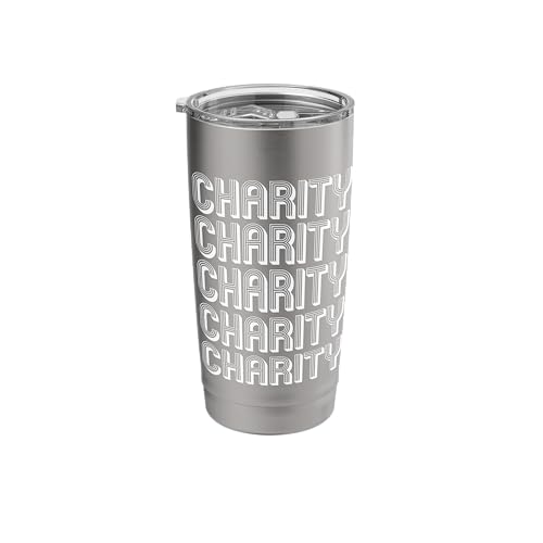 Charity Stainless Steel Insulated Tumbler