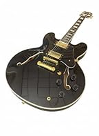 SEMI-HOLLOW ACOUSTIC RESONANCE – Featuring classic dual F-Holes, this guitar allows air to move inside the body, creating a warm, airy, and "woody" tone that solid body guitars cannot replicate. It delivers the perfect natural reverb for clean jazz c...