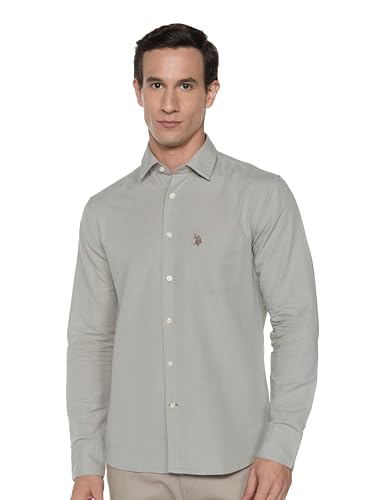 U. S. POLO ASSN. Men's Solid Tailored Fit Shirt