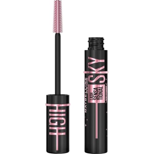 Maybelline New York Lash Sensational Sky High Máscara Pestañas, Ultranegro
