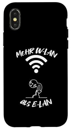 Elan Funny Informatiians ��葽����Wi-Fi �X�}�z�P�[�X iPhone X/XS �p