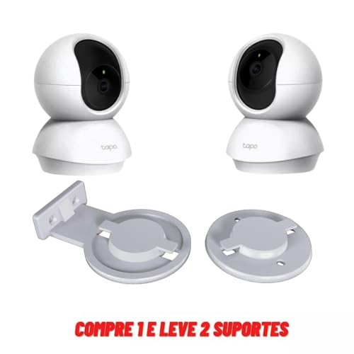 2 Suporte De Parede E Teto Para Camera Tp-link Tapo C200