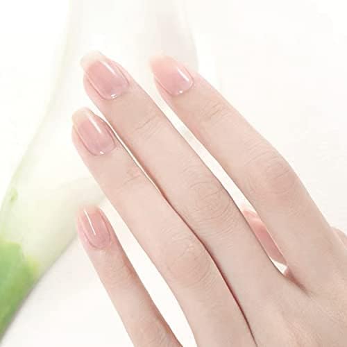 Miniatura 7 de Vishine Esmalte En Gel Semipermanente Claro Lechoso Blanco Rosa, 4 Colores Naturales 8ml - Esmalte De Uñas Crystal Jelly Soak Off Uv Led