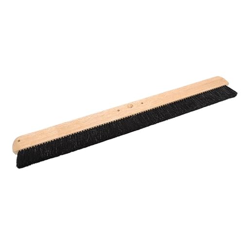 MARSHALLTOWN 36 Inch Wood Backed Concrete Broom Horsehair Bristles Assembled in USA 6598