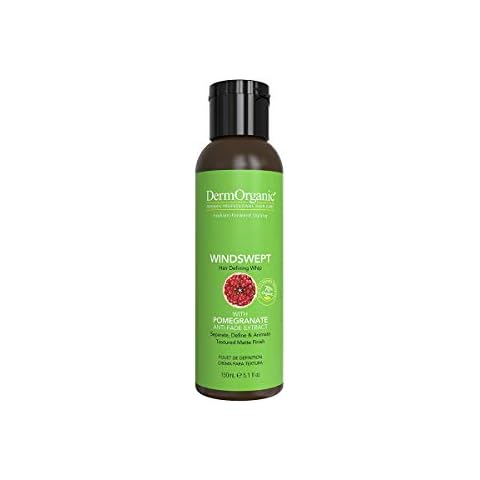 DermOrganic Windswept Defining Whip for Hair with Pomegranate Anti-Fade Extract, 5.1 fl.oz. Cover