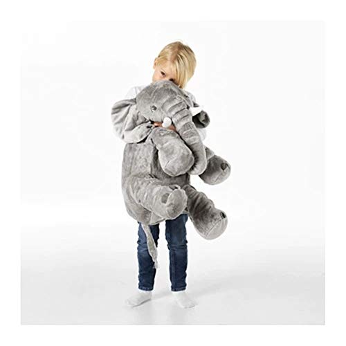 Tuko Stuffed Animal Elephant Stuffed Animal,Large Stuffed Animals 24 Inches/Grey - Thumbnail 2