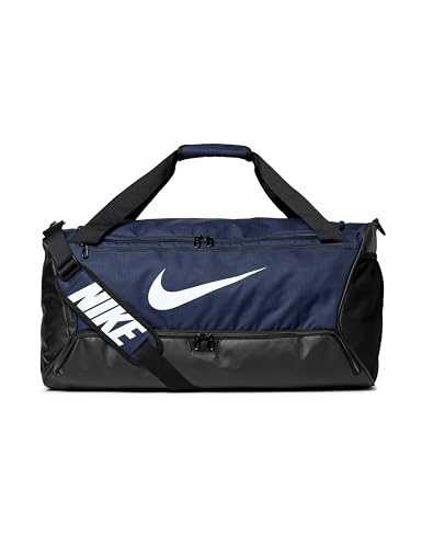 Nike NK BRSLA M Duff-9,5 (60L) Sports Backpack Unisex Adult, Midnight Navy/Black/White, 1SIZE