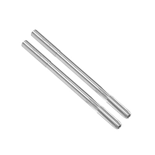 Alésoir de mandrin à 6 cannelures droites HSS Cobalt M35 uxcell tige ronde