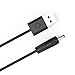 USB Cable for Fairywill Sonic Electric Toothbrush Black