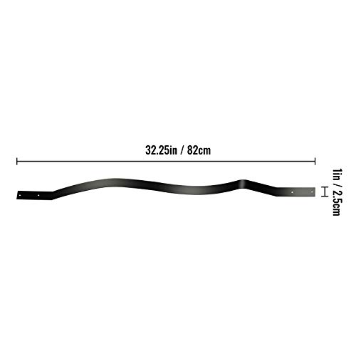 Vevor 61 Pack Metal Spindles, 32.25"X1" Deck Balusters, 32.25", Black #TOP7