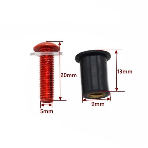 Tornillos M5 dorados de alta resistencia para carenado de CBR900RR y 954 3