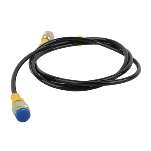 Image of 630Bar Hydraulic Pressure Test Hose Nylon Liner M16x2 Female Head BSP1 /4 Female Head for Excavator Hydraulic Testing and Pressure Testing Equipment
