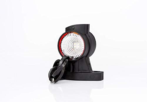 LED Markeringslicht - Amber - Zijlicht - met montagesteun - 45cm kabel