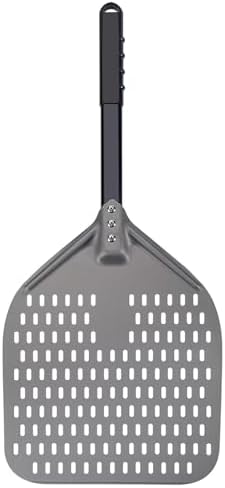 G.a HOMEFAVOR Pala Pizza perforad, Pala para Pizza de Aluminio An...