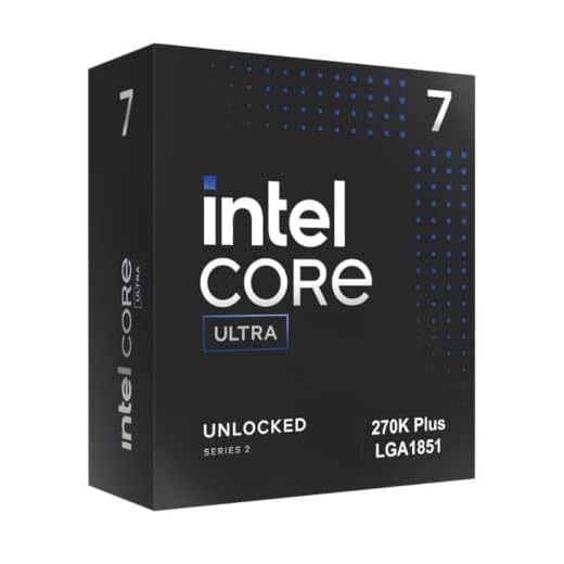 Intel® Core™ Ultra 7 Processor 270K Plus 24 cores (8 P-cores + 16 E-cores) up to 5.5 GHz