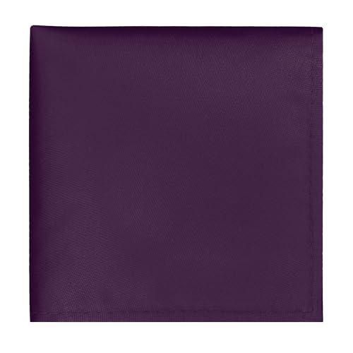 Image of Men's Pocket Square, Solid Color Boys Handkerchiefs for Men Wedding Party
