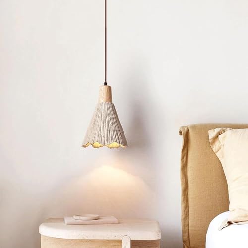 Lustre suspension gris en ciment Featherball E27 pour salon