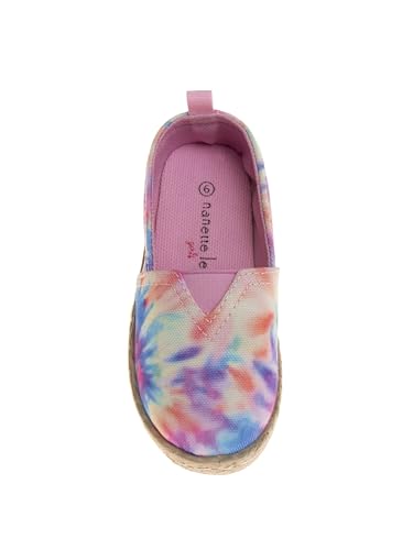 JOSMO Girls Lowtop Sneakers - Espadrille Low Tops Casual Shoes (5-10 Toddler Sizes)2
