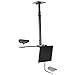 Video Mount Products LCDPV Mount Kit,Black,7.5"Dx39.3"Hx8.4"W