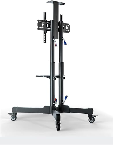 Soporte móvil para TV con ruedas para panel plano