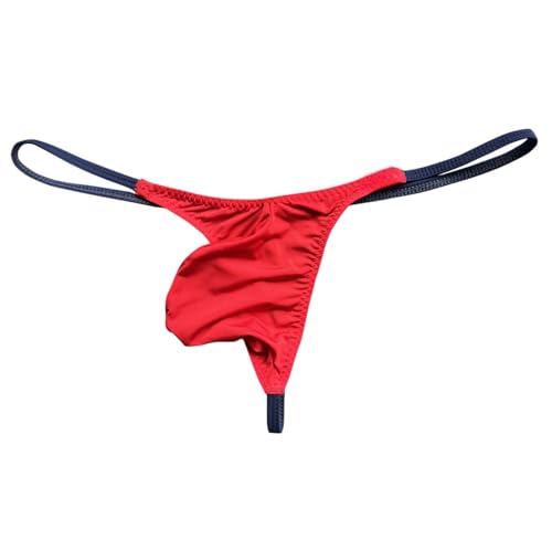 Men's G-String Sexy Charm Lightweight Thong 3D Pouch Underwear 3 Pack2