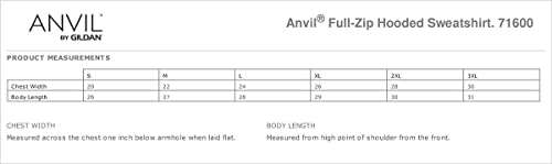 Anvil 71600 - Full-Zip Hooded Sweatshirt Navy2