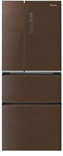 Image of Panasonic 533 L Inverter Frost-Free Multi-Door Refrigerator (NR-D535YG-TX, Glass Brown)