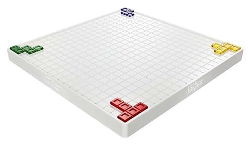 Mattel Games Blokus Spiel, Brettspiel für die Familie, Strategiespiel, für 2-4 Spieler, Gesellschaftsspiel, ab 7 Jahren, BJV44