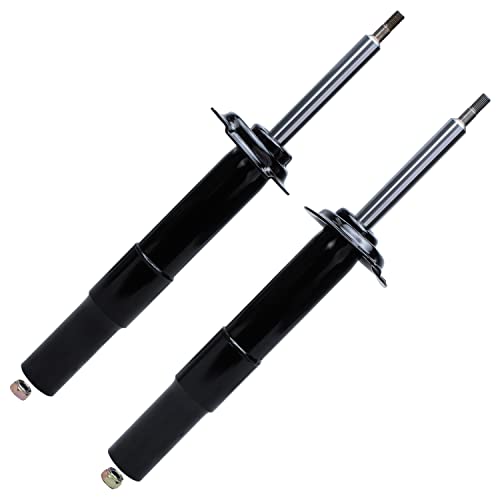 Image of Detroit Axle - Pair Front Shocks for BMW 525i 528i 530i 535i 545i 550i 2 Shock Absorbers Assembly Pair Set Replacement