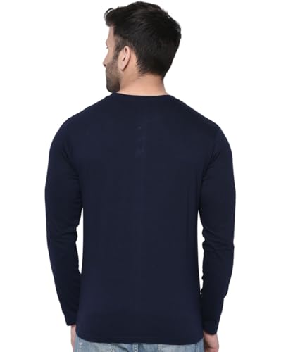 Image of London Hills Men's Cotton Regular Fit T-Shirt