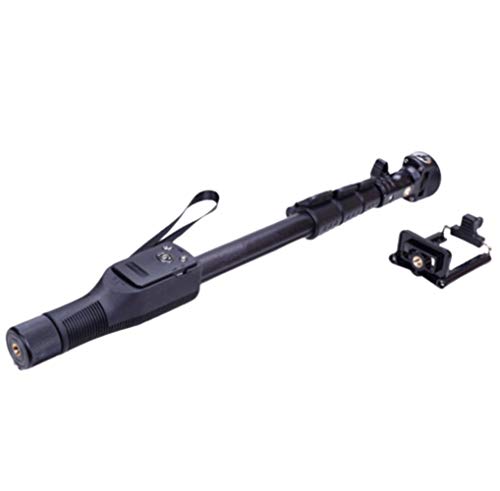 Bâton selfie extensible universel et perche portable noire