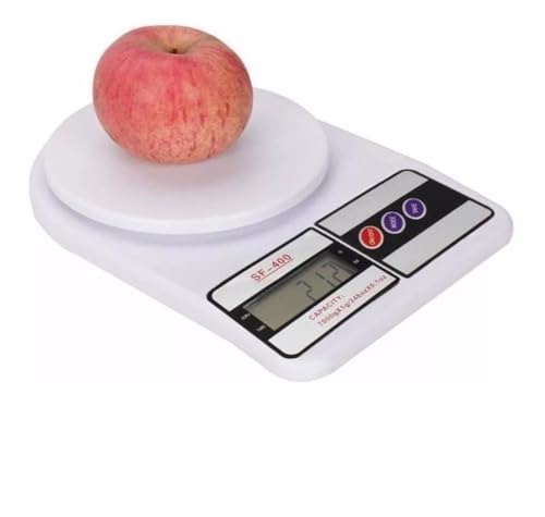 Balança Digital de Cozinha até 10kg Precisa, Mais Utilizada Com Video Descritivo COM PILHA INCLUSA